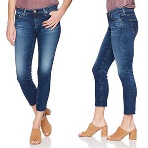 AG Adriano Goldschmied The Stilt Cigarette Leg Denim Jeans Size 27